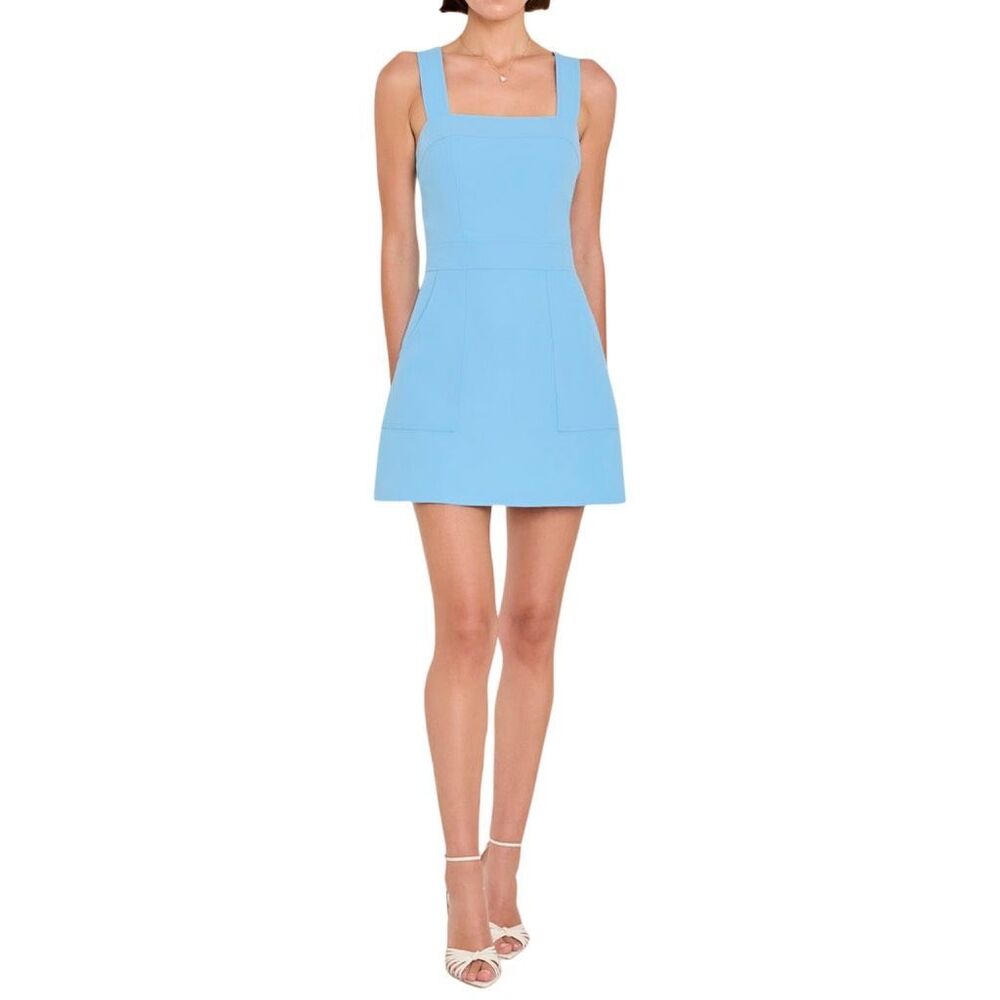 Amanda Uprichard Ace Mini Dress - Size XS - Pacific